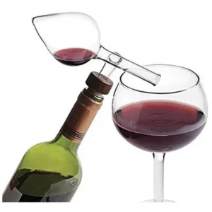 Aireador de vino doble efecto directo de la botella