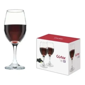 6 Copas de Vino Cristar 386ml